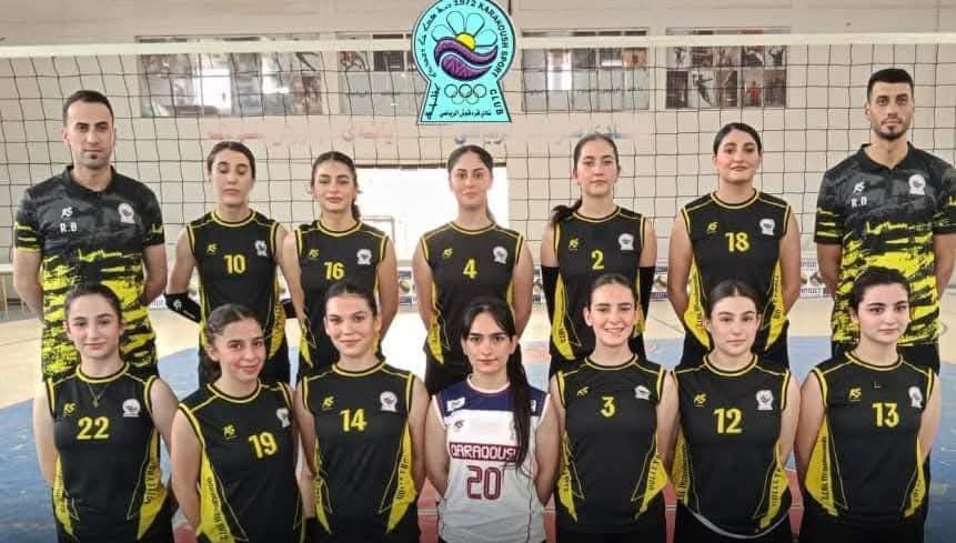 The College of Physical Education and Sport Sciences Congratulates Qaraqosh Sports Club on Winning the Iraq U20 Women’s Volleyball Championship