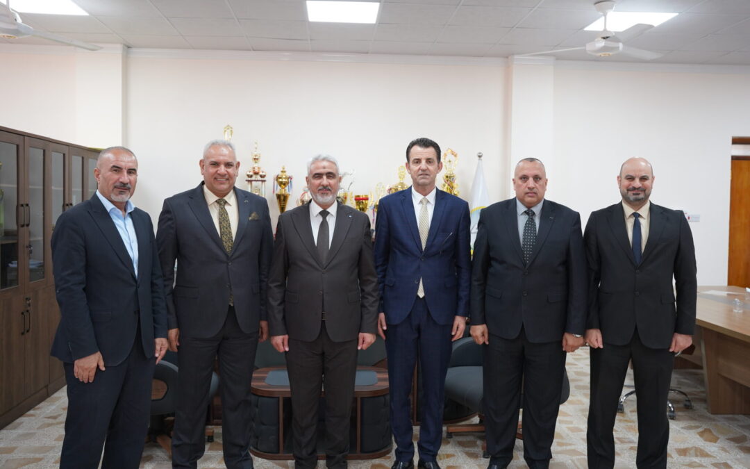 Visit of the Ministerial Committee to the College of Physical Education and Sports Sciences – University of Al-Hamdaniya