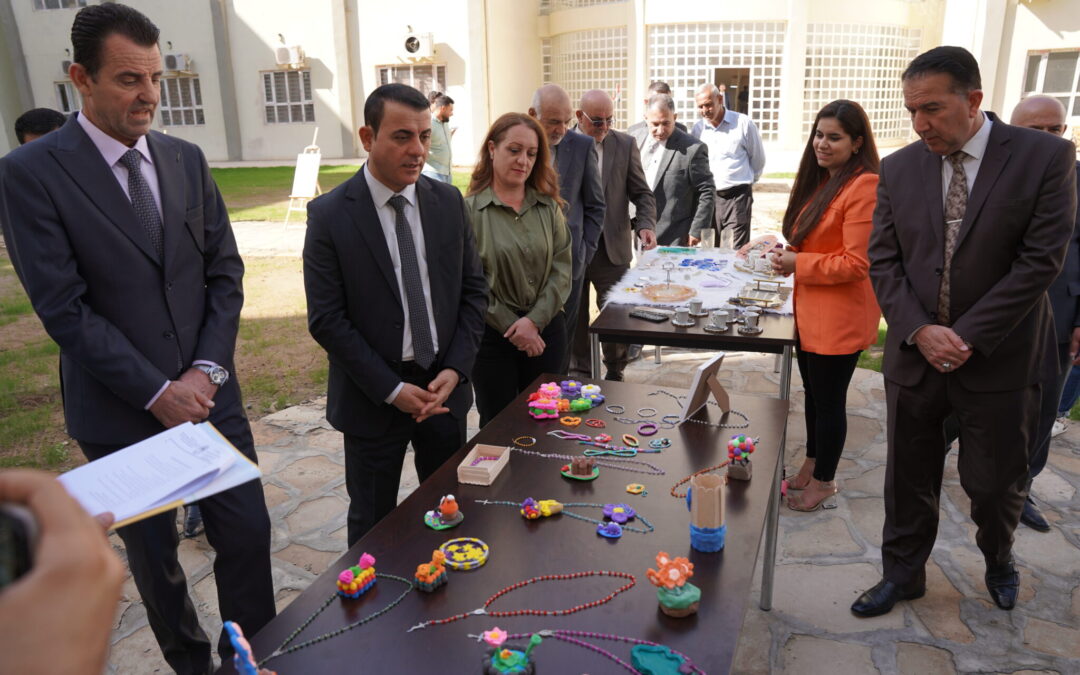 Scouting Art Exhibition at the College of Physical Education and Sports Sciences – University of Al-Hamdaniya