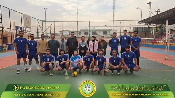 College of Physical Education and Sports Sciences Team Secures a Spot in the Finals of the University of Al-Hamdaniya Volleyball Championship